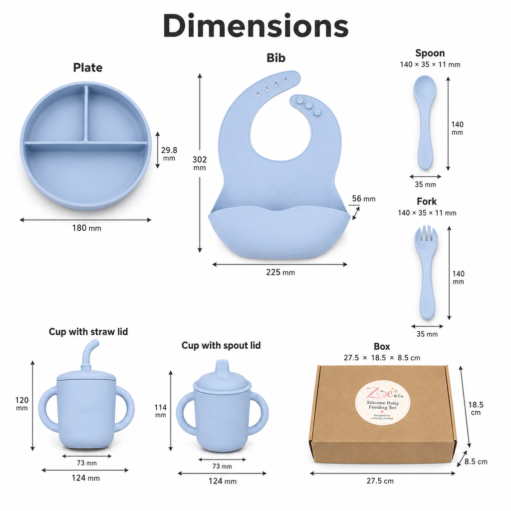 Powder Blue Cool, calm and endlessly gentle